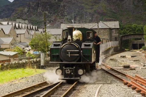 Ffestiniog Railway Engine Stock Photos