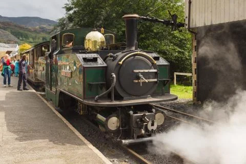 Ffestiniog Railway Engine Stock Photos
