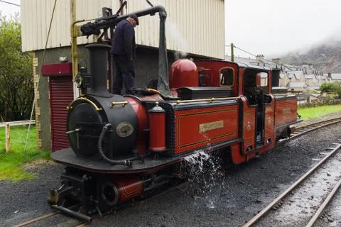Ffestiniog Railway Engine Stock Photos