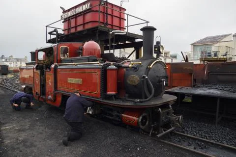 Ffestiniog Railway Engine Stock Photos