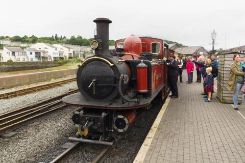 Ffestiniog Railway Engine Stock Photos