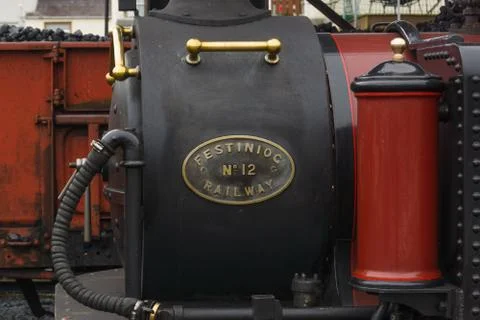 Ffestiniog Railway Engine Stock Photos