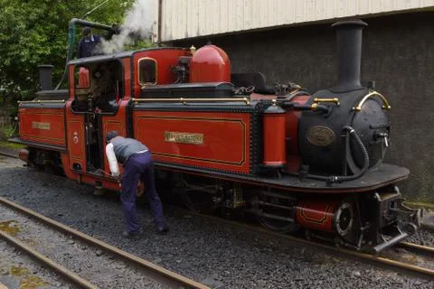 Ffestiniog Railway Engine Stock Photos