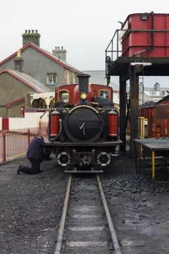 Ffestiniog Railway Engine Stock Photos