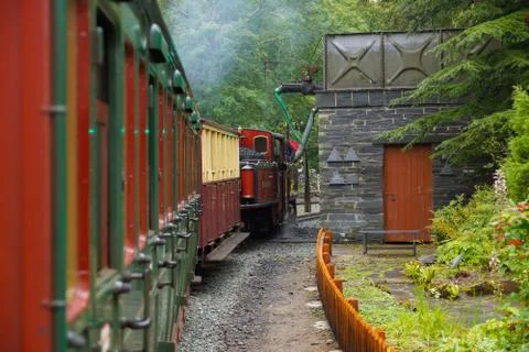 Ffestiniog Railway Engine Stock Photos