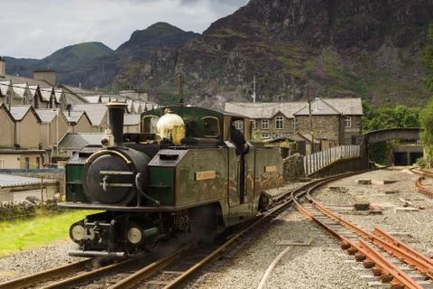 Ffestiniog Railway Engine Stock Photos