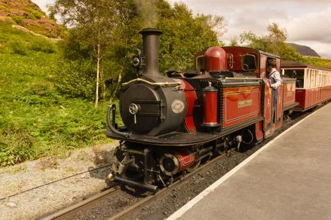 Ffestiniog Railway Engine Stock Photos