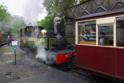Ffestiniog Railway Engine Stock Photos