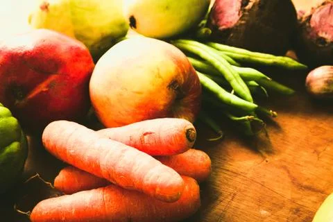 Ffruits and Vegetables Stock Photos
