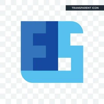 Ffs vector icon isolated on transparent background, ffs logo design Stock Illustration