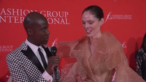 FGI Rising Star Awards / Coco Rocha Shares Modeling Advice Stock Footage 333267239