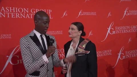 FGI Rising Star Awards / Interview with CEO Maryanne Griz Stock Footage 333267234