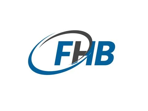 FHB letter creative modern elegant logo design Stock Illustration