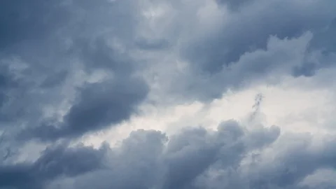 FHD video of clouds moving fast in the sky time lapse. Stock Footage 122333605