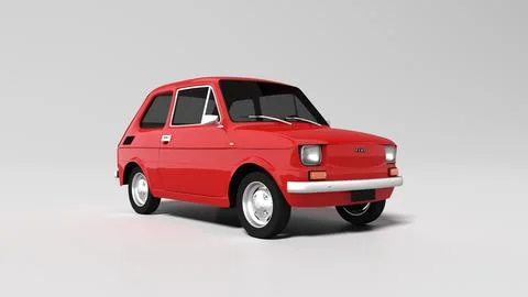 Fiat 126 ~ 3D Model ~ Download #246923358