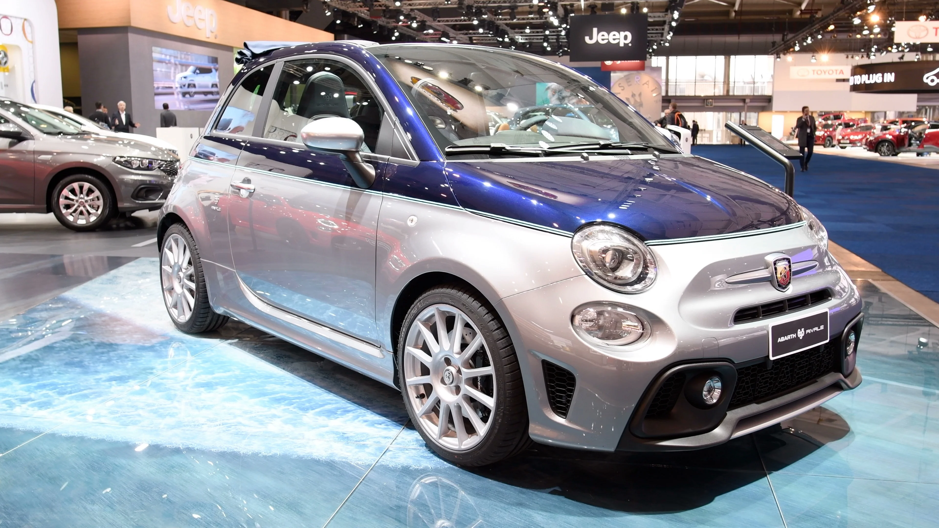 Fiat 500 Abarth 695 Rivale Compact Sport Stock Video Pond5