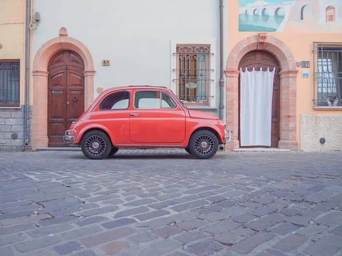 Fiat 500 D Stock Photos