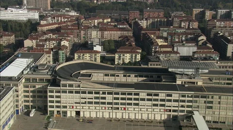 Fiat Rooftop Test Track Stock Footage 65385984