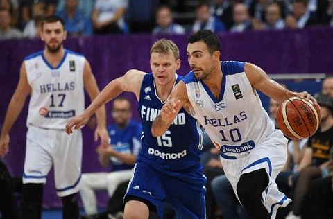FIBA EuroBasket 2017, Helsinki, Finland - 05 Sep 2017 Stock Photos