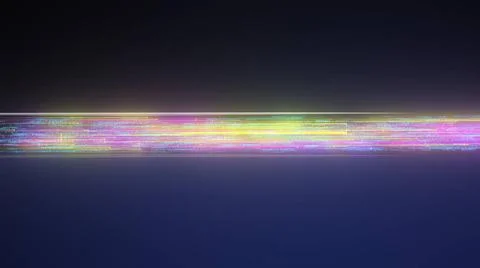 Fiber Glass Algorithm Algorithm streams over the optical fiber. 3d illustr... 写真素材
