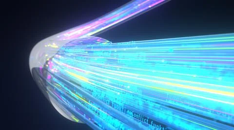 Fiber Glass Algorithm Stock Illustration