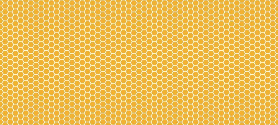 Fiber honeycomb carbon pattern. Seamless hexagon weave background. Stock Illustration