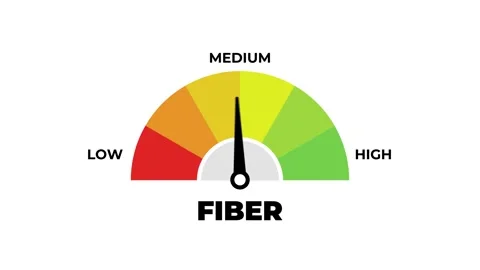 Fiber Level Gauge Meter Animation, Low Medium High Infographic Chart Stock Footage 316305811