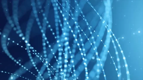 Fiber Lights Fantasy  Motion Graphics Background Stock Footage 172518555