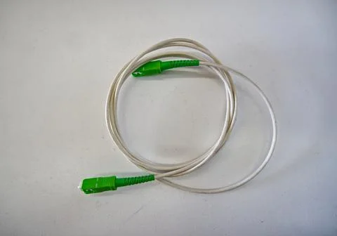 Fiber Optic Cable and Other Equipment Foto stock