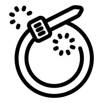 Fiber optic cable being spliced with fusion splicer for high speed data tra.. Stock Illustration