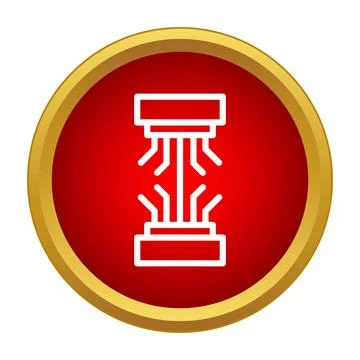 Fiber optic cable connection broken network technology vector 스톡 일러스트