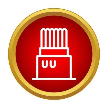 Fiber optic cable connection data server icon Stock Illustration