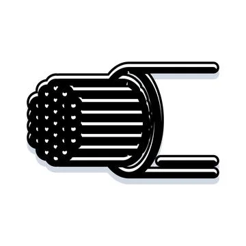 Fiber optic cable connection technology internet network 스톡 일러스트