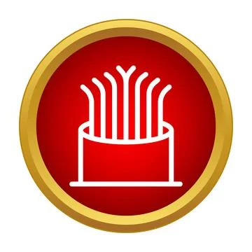Fiber optic cable icon representing data network connectivity Illustrazione stock