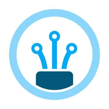 Fiber optic cable icon vector for graphic design, logo, web site, social medi Stock-Illustration