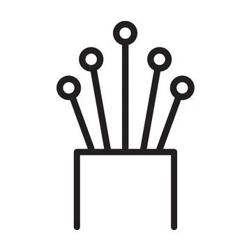 Fiber optic cable icon vector for graphic design, logo, website, social media Stock-Illustration