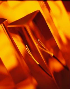 Fiber optic cable Stock Photos