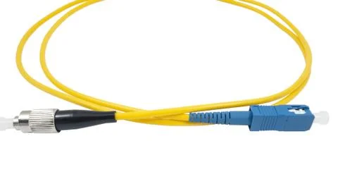 Fiber optic cable Stock Photos