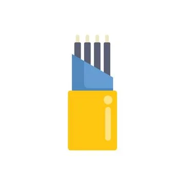 Fiber optic cable showing data transferring through wires in yellow plug Stock Illustration