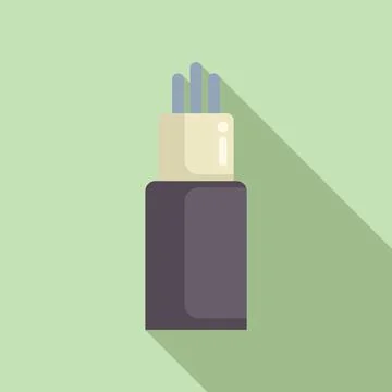 Fiber optic cable transmitting data with speed and reliability Stock Illustration