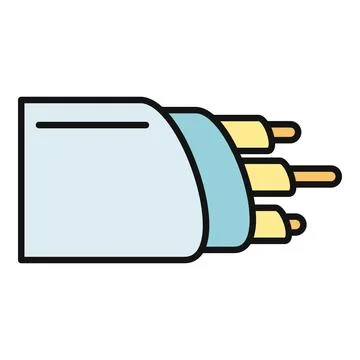 Fiber optic cable transmitting data for internet connection Stock Illustration