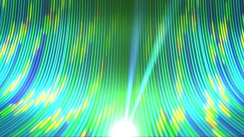 Fiber Optic Cables Flowing Toward Camera - Data Internet Concept 00035 Stock Photos