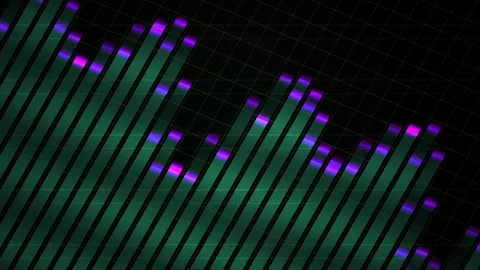 Fiber optic cables with purple light. Stock Footage 335108415