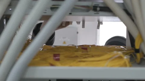 Fiber Optic Cross. Stock Footage 89275931