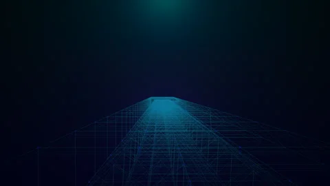 Fiber Optic Data Flow for Digital Universe Expansion Stock Footage 331559155