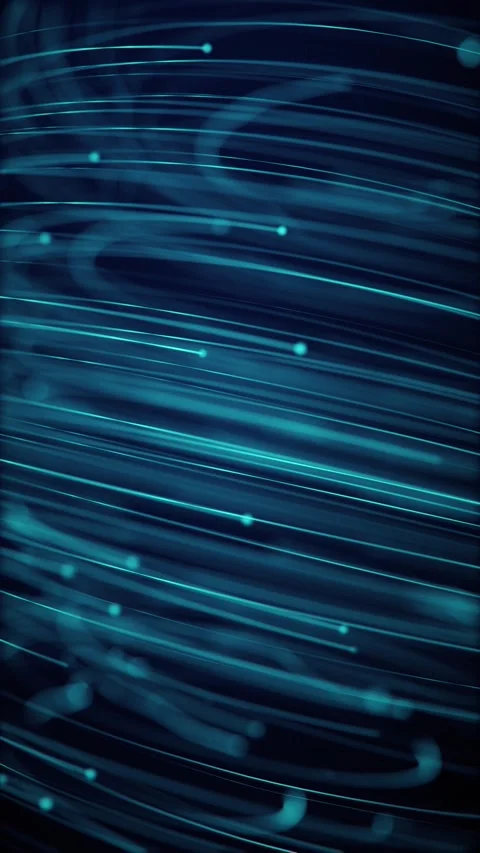 Fiber Optic Data Stream Vertical Technology Background Stock Footage 333583376