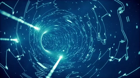 Fiber Optic High Speed Data Transfer 4K Stock-Footage 145835821