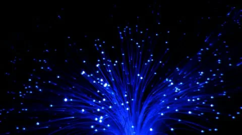 Fiber Optic Lamp, Stock Footage 10743701