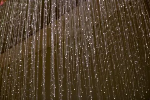 Fiber optic light decoration Stock Photos