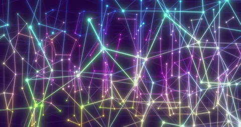 Fiber optic network.Growing network connections. Loopable. Perfect to use as a Stock Footage 180082156